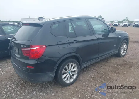 2013 BMW X3 xDrive28I из США, поврежденный, VIN 5UXWX9C5XD0A18000